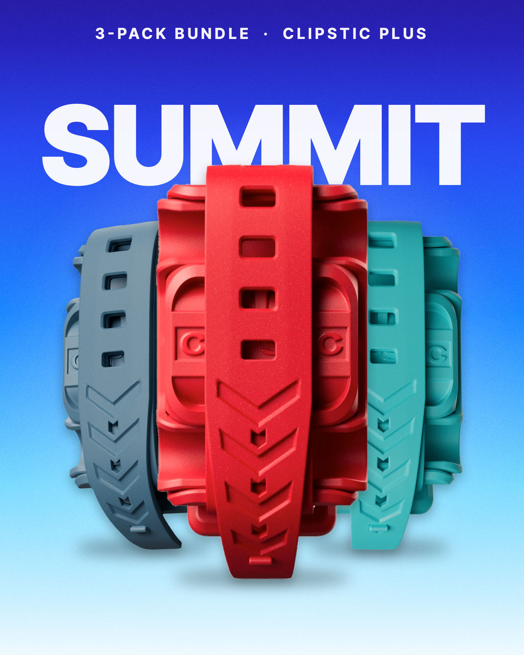 CLIPSTIC Plus • Summit Bundle • 3 pack