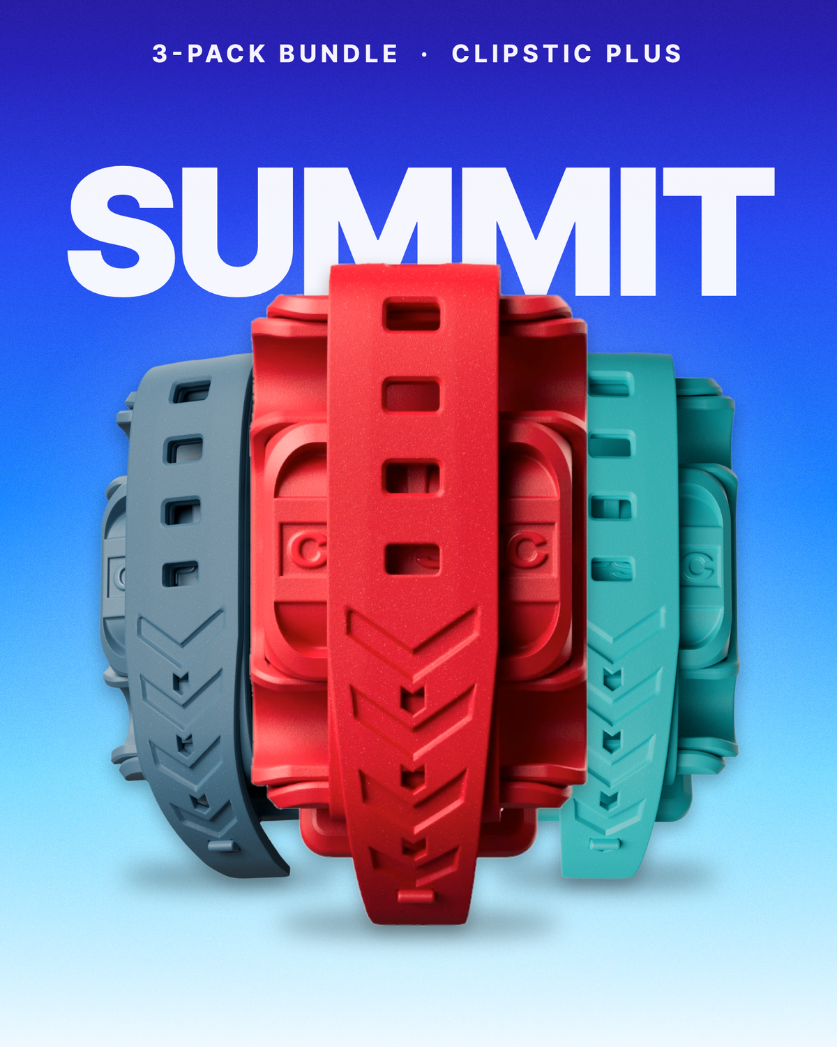 CLIPSTIC Plus • Summit Bundle (3 pack)
