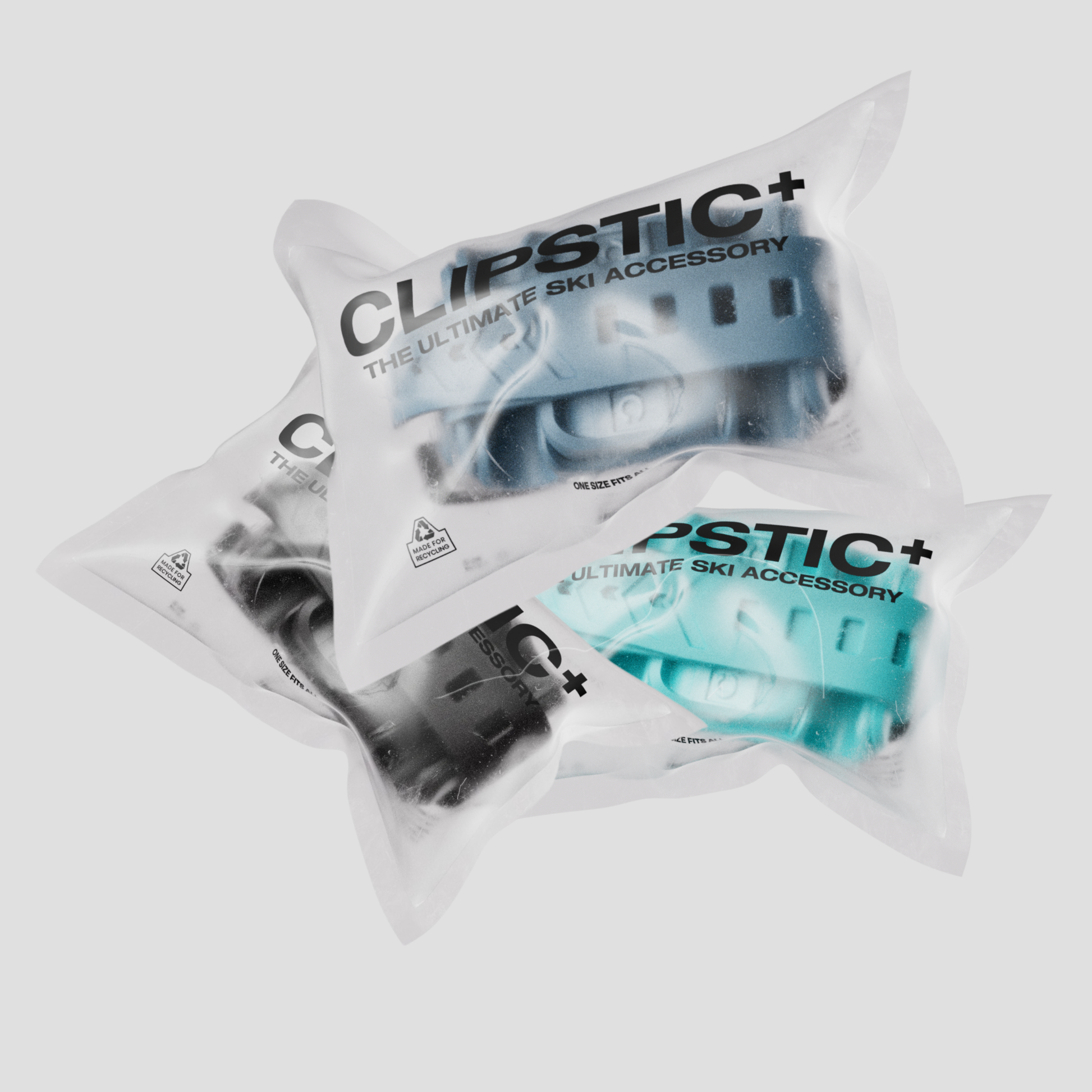 CLIPSTIC Plus • Glacier Bundle (3 pack)